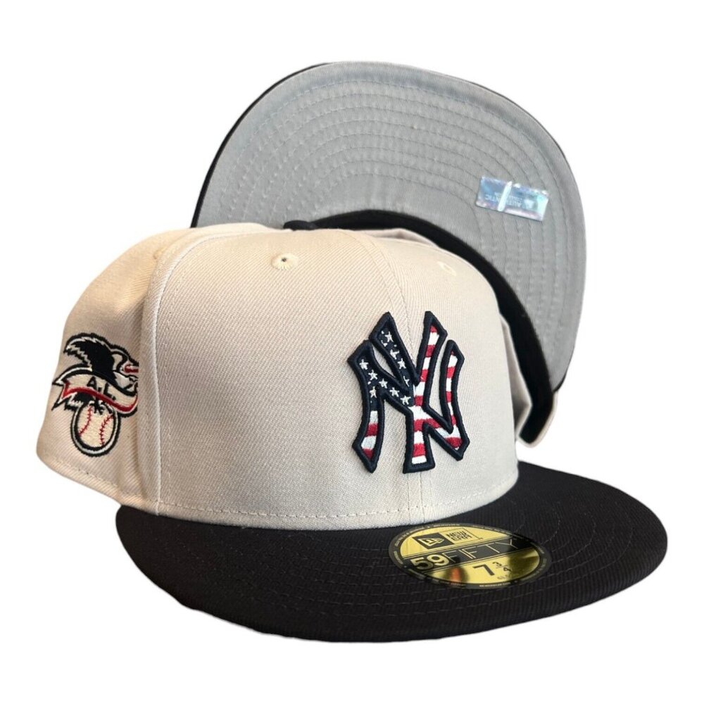 New Era New York Yankees 2024 Independence Day 59FIFTY Fitted Hat Cap - Picture 8 of 9